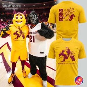 Arizona State Sun Devils 2026 Forks Up for Harambe Hoodie