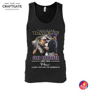 Baltimore Ravens A Fan John Harbaugh Thank You For The Memories T-Shirt