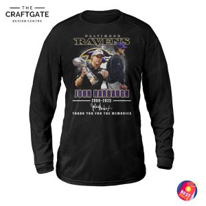 Baltimore Ravens A Fan John Harbaugh Thank You For The Memories T-Shirt
