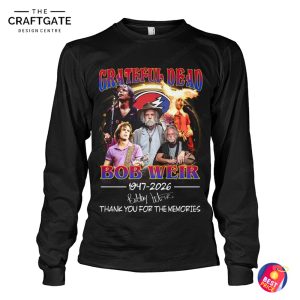 Bob Weir Grateful Dead Thank You For The Memories T-Shirt