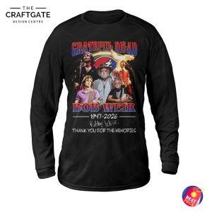 Bob Weir Grateful Dead Thank You For The Memories T-Shirt