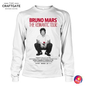 Bruno Mars The Romantic Tour T-Shirt