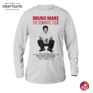 Bruno Mars The Romantic Tour T-Shirt
