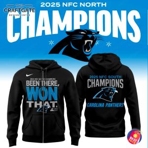 Carolina Panthers 2025 Been There Won That Hoodie