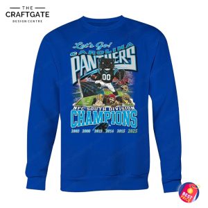 Carolina Panthers Let's Go Champions T-Shirt