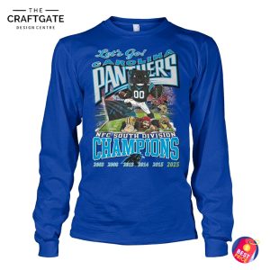 Carolina Panthers Let's Go Champions T-Shirt