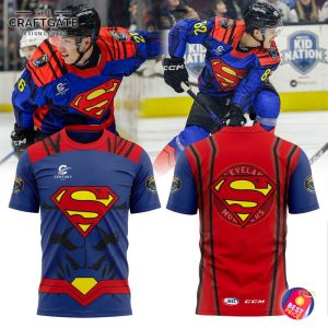 Cleveland Monsters x Superman New Hoodie