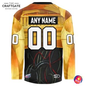 Fayetteville Marksmen 2026 Star Wars Night Custom Name, Number Hockey Jersey