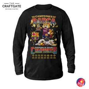 Futbol Club Barcelona Campeones T-Shirt