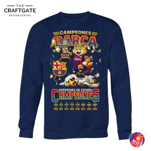 Futbol Club Barcelona Campeones T-Shirt