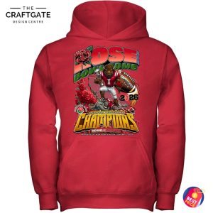 Indiana Hoosiers 2026 Rose Bowl Game Champions T-Shirt