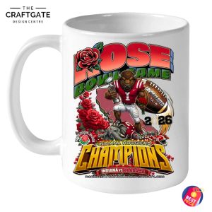 Indiana Hoosiers 2026 Rose Bowl Game Champions T-Shirt