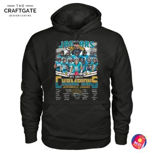 Jacksonville Jaguars 2025 AFC South Champions T-Shirt