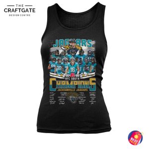 Jacksonville Jaguars 2025 AFC South Champions T-Shirt