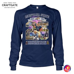 Montana State Bobcats 2025 FCS National Champions T-Shirt
