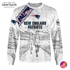 New England Patriots 2026 Running Design Hoodie