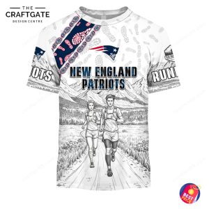 New England Patriots 2026 Running Design Hoodie