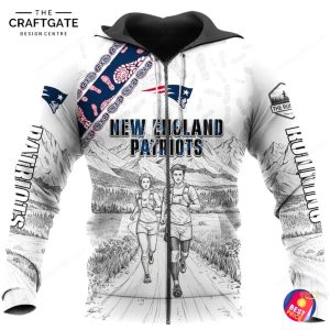 New England Patriots 2026 Running Design Hoodie