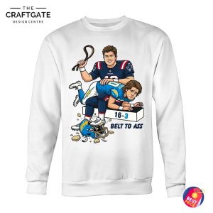 New England Patriots Belt To Ass T-Shirt