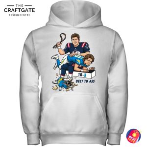 New England Patriots Belt To Ass T-Shirt