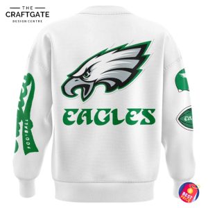 Philadelphia Eagles 2026 White Iconic Hoodie