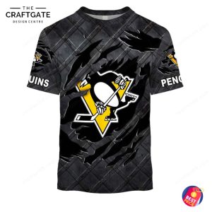 Pittsburgh Penguins 2026 Black Metal Hoodie