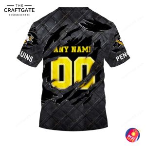 Pittsburgh Penguins 2026 Black Metal Hoodie