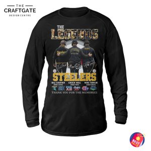 Pittsburgh Steelers The Legends Thank You For The Memories T-Shirt