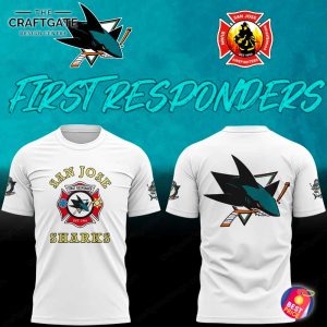 San Jose Sharks First Responders New Hoodie
