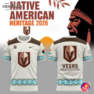 Vegas Golden Knights 2026 Native American Heritage Night New Hoodie
