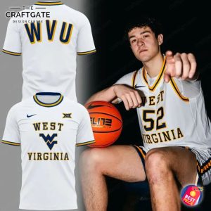 West Virginia Mountaineers 2026 White Throwback New Hoodie