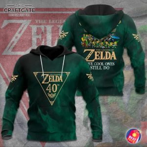 Zelda 40th Some Of Us Grew Up 3D T-Shirt