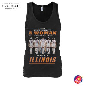 Lllinois Fighting Lllini 2026 Never Underestimate A Woman T-Shirt