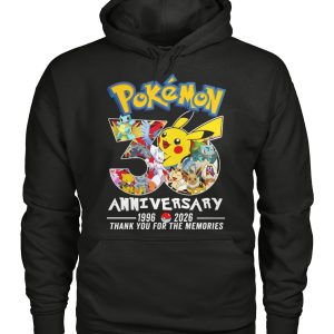 Pokémon 1996-2026 Thank You For The Memories T-Shirt