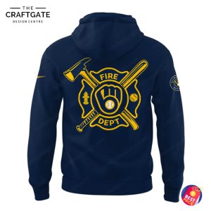 Milwaukee Brewers 2026 Firefighter Appreciation Night Hoodie