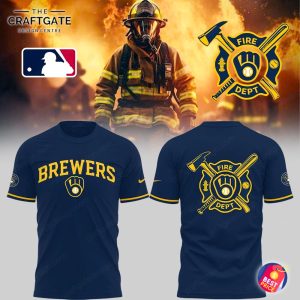 Milwaukee Brewers 2026 Firefighter Appreciation Night Hoodie