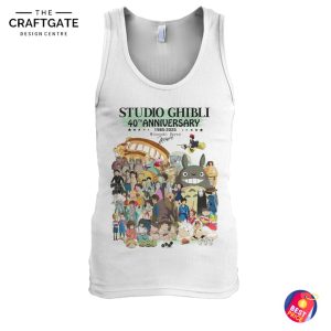Miyazaki Hayao Studio Ghibli 40th Anniversary T-Shirt