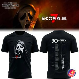 Scream 7 Black Version Hoodie