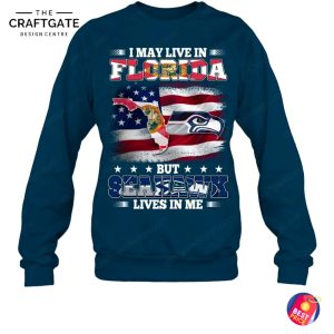 Seattle Seahawks 2026 I May Live In Florida T-Shirt