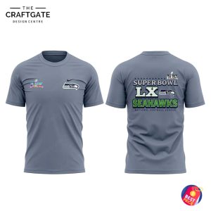 Seattle Seahawks Super Bowl LX Hoodie