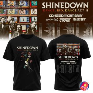 Shinedown 2026 Dance, Kid, Dance Act II World Tour Hoodie