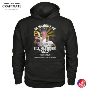 Bill Mazeroski 1936-2026 Thank You For The Memories T-Shirt