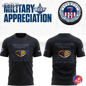 South Carolina Stingrays 2026 Military Appreciation Night Hoodie